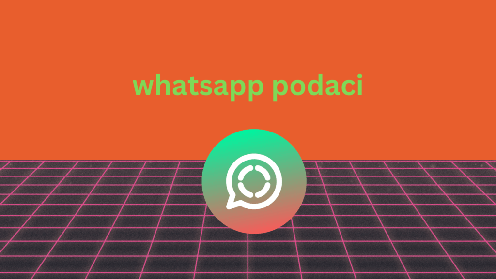 whatsapp podaci