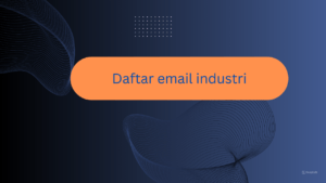 Daftar email industri