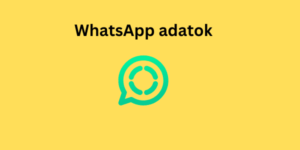 WhatsApp adatok