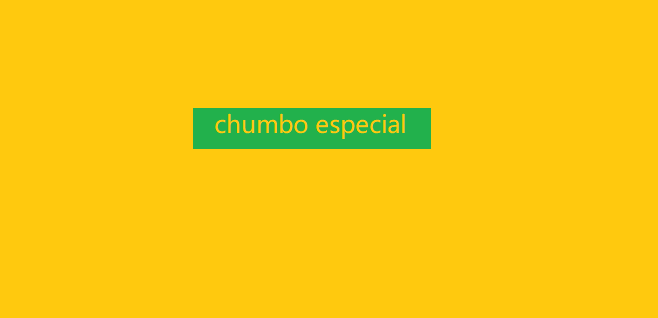 chumbo especial