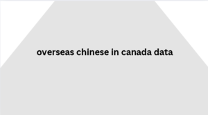 overseas chinese in canada data