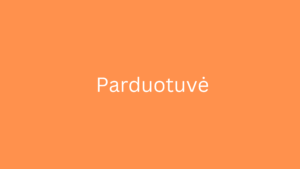 parduotuvė