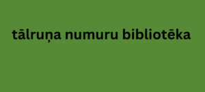 tālruņa numuru bibliotēka